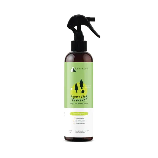 kin kind: Flea|Tick Protect Spray - Lemongrass, Lavender