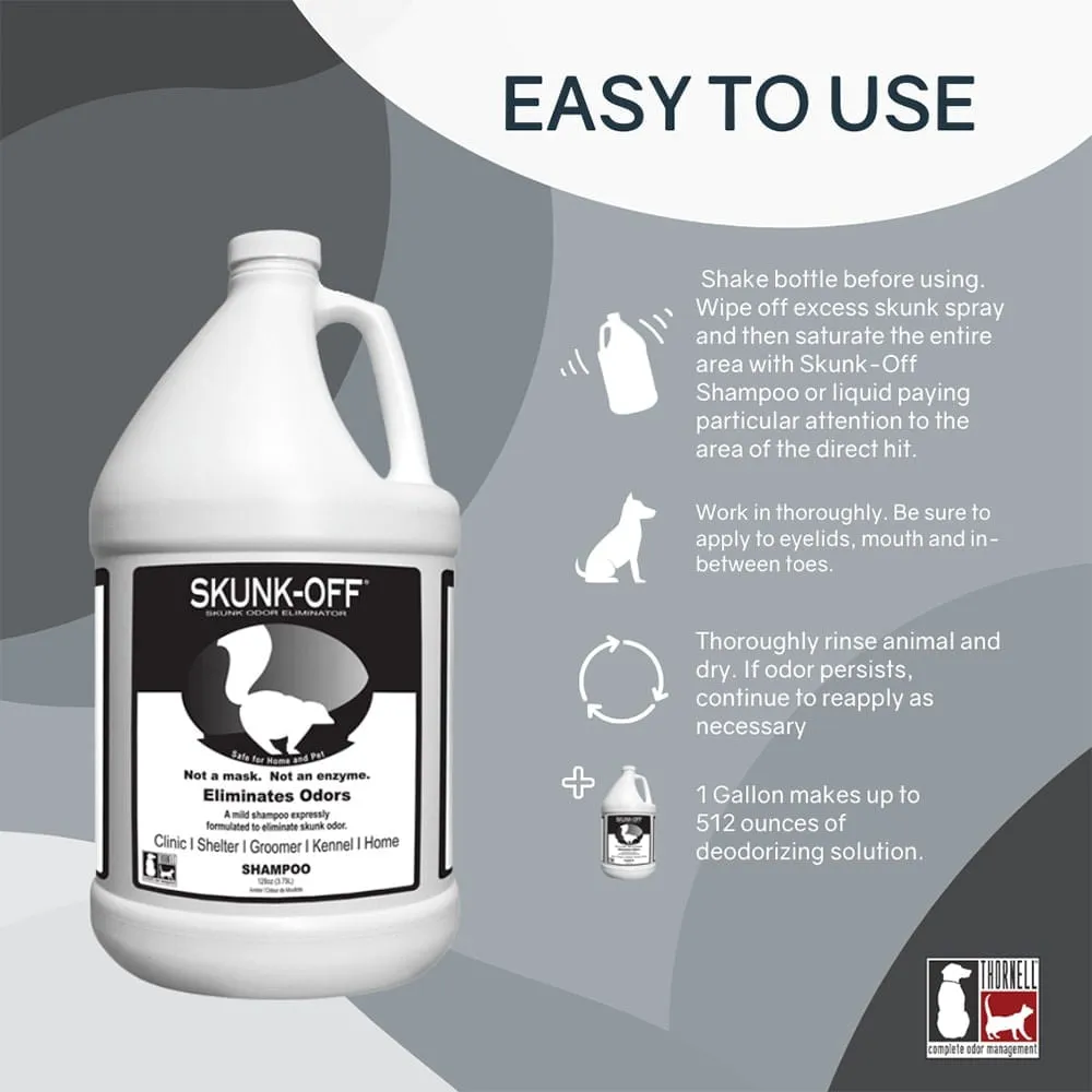Skunk-Off Shampoo, Gallon