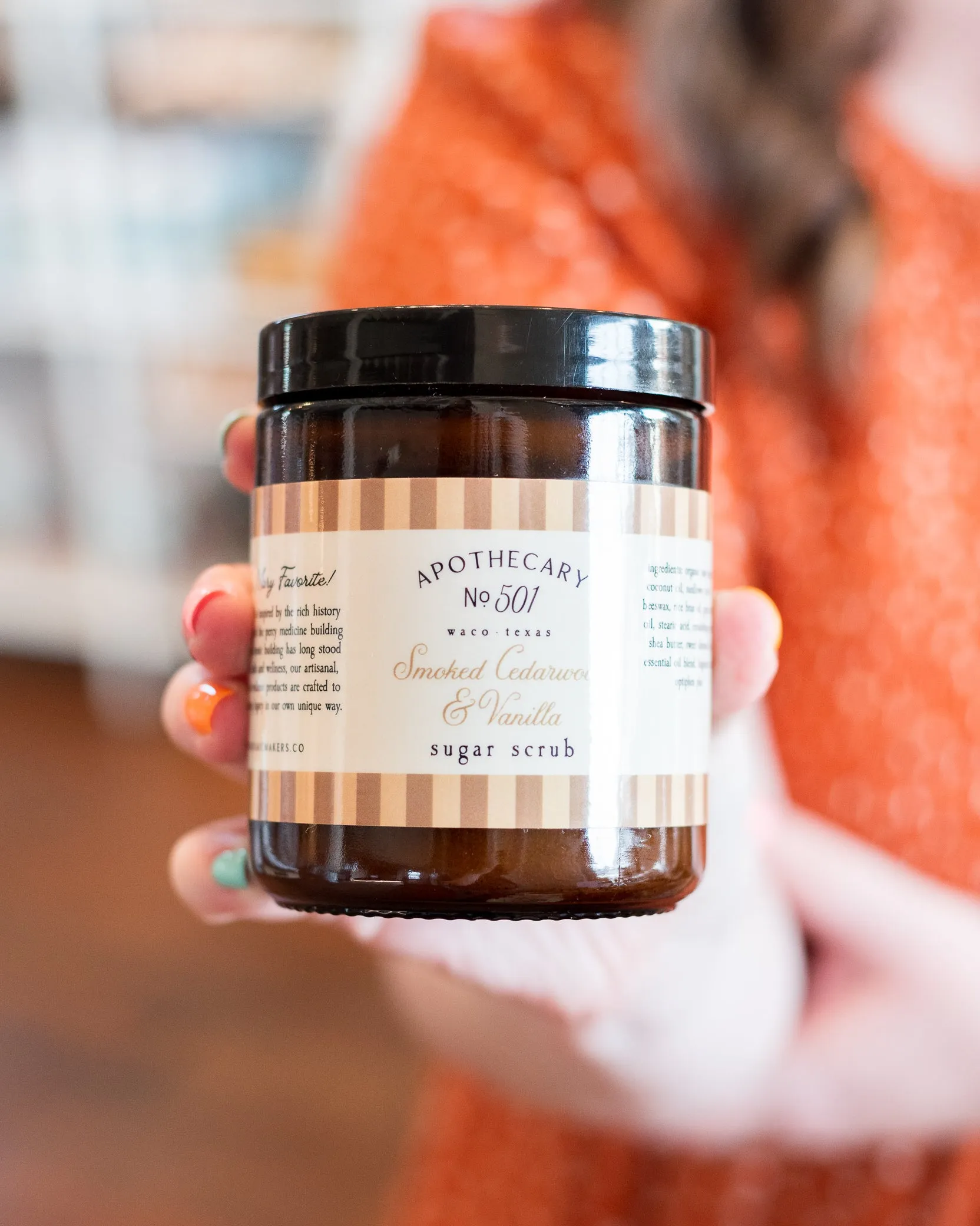 Smoked Cedarwood   Vanilla Sugar Scrub